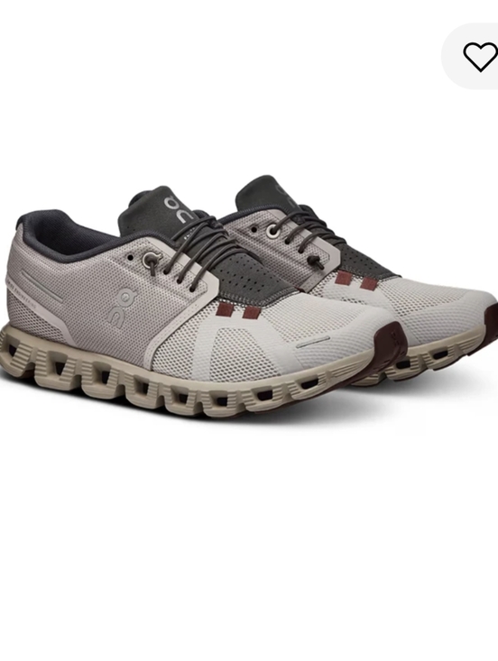 On Running Shoes - On Running Cloud 5 Pearl Frost Shoes Sneakers Women's Size 9.5